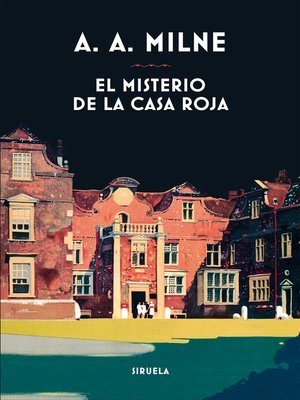 cover image of El misterio de la Casa Roja